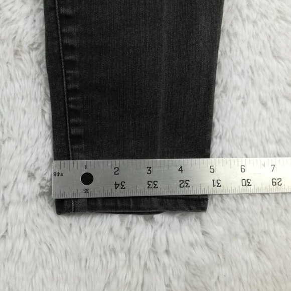 Kut from the Kloth Womens Jeans Skinny Mia Toothpick Denim‎ Black Wash Zipper 6 - Picture 6 of 13
